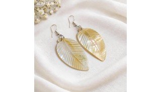 New Handcrafted Shell Earrings Premium Fresh Look Design